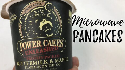 Make Pancakes in your Microwave with Kodiak Cakes Power Flapjack