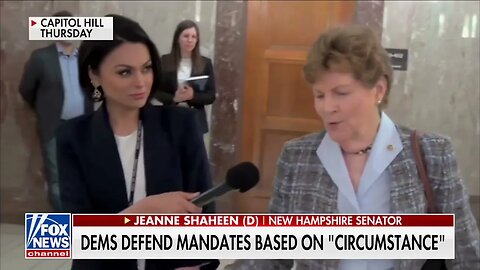 Democrat New Hampshire Senator Jeanne Shaheen Won't Rule Out Supporting New Federal Mask Mandate