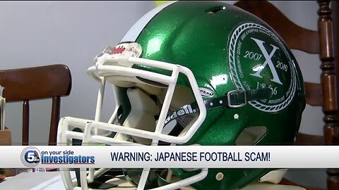 And now there's a Japanese football scam. Local man 'played' by crooks