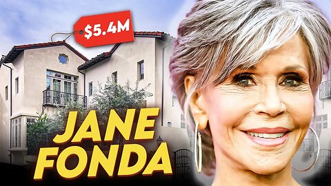 Jane Fonda | House Tour | Massive $5.45 Million Los Angeles Mansion & More