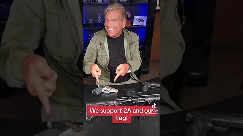 Supporting 2A and our flag! 🇺🇸 #podcast #america #fyp #fyptiktok #trendingshorts #lawenforcement