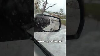 Historical Rainfall, flash flooding in Fort Lauderdale April 12