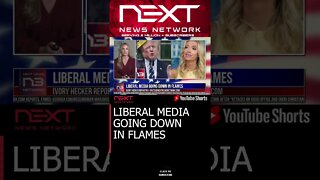LIBERAL MEDIA GOING DOWN IN FLAMES #shorts