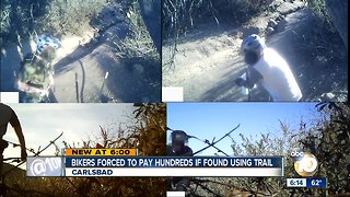 Bikers forced to pay hundreds if found using trail