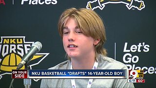 Loveland teen with chronic illness signs with Northern Kentucky University basketball team