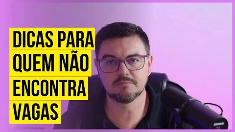 Minhas dicas para você que não encontra vagas de segurança da informação