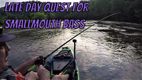 Late Day Quest for Smallmouth Bass