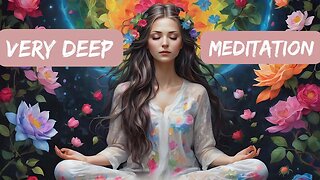 10 Minute Super Deep Meditation Music, 852 Hz Healing Meditation, Relax Mind Body, Release anxiety
