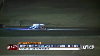 Pedestrian hit near Charleston and Nellis