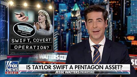 Taylor Swift is a CIA PSYOP Pentagon Asset Mainstream Fox News clip with Jesse Watters