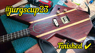 Cigar box style guitar build #jurgscup