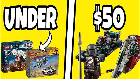 10 AMAZING Lego Sets Under $50..