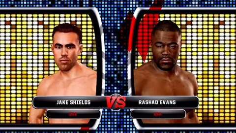 UFC Undisputed 3 Gameplay Rashad Evans vs Jake Shields (Pride)