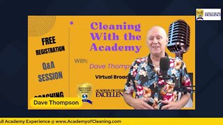 Drop the Sprayer * Cleaning With the Academy