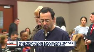 Harsher penalties proposed for failure to report child abuse in wake of Nassar