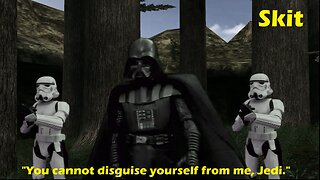 Star Wars Starkiller Skit #-1 - Vader Hunts Down A Jedi