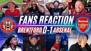 PREMIER LEAGUE FANS REACTION TO BRENTFORD 0-1 ARSENAL | RAMSDALE BLUNDER