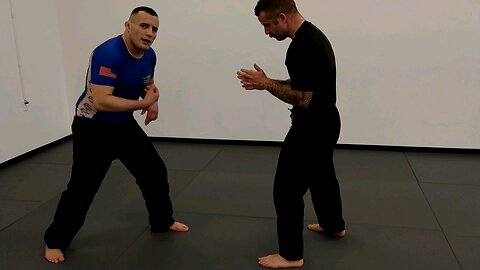 Feet to floor sequence and finishing with 2 submission options.