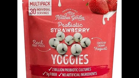 Review of Nature's Garden Probiotic Yoggie Bites