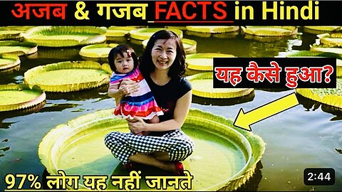 Top 5 amazing facts Il fact video || Fact video in Hindi