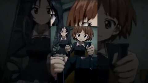 Girls und panzer funny edit 😂😂😂 #Shorts #MihoNishizumi