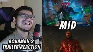 Aquaman and the Lost Kingdom Trailer Reaction