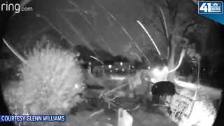 WATCH: Doorbell camera captures intensity of Belton storm