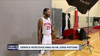 Derrick Rose evolving as he joins Pistons