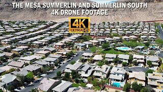 The Mesa Summerlin and Summerlin South 4K Drone Footage