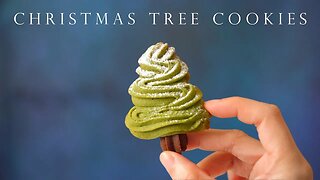 〈人聲詳細教學〉 聖誕樹曲奇 如何在冬天更容易製作曲奇 ┃Christmas Tree Cookies