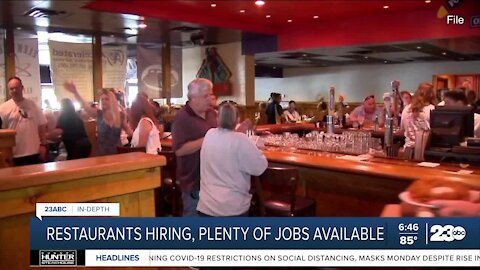 Kern Back in Business: Landing a job in the restaurant industry
