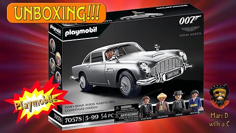 Playmobil James Bond 007 Aston Martin DB5 GHoldfinger Edition Unboxing!