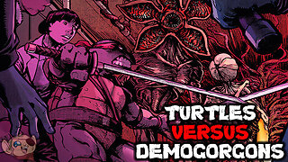 The Ninja Turtles Battle Demogorgons in this Stranger Things Crossover