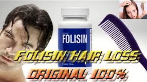FOLISIN- NO. 1 HAIR LOSS PRODUCT