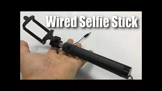 Wired Monopod Selfie Stick Review