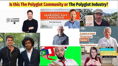 Have Youtube Polyglots Turned the Community into an Industry?