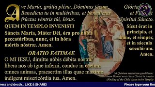 Latin Rosary: Joyful Mysteries