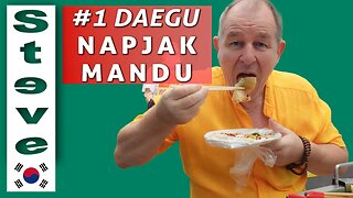 STREET FOOD OF KOREA - Searching for Napjak Mandu 납작 만두 🇰🇷