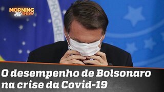 58% consideram ruim ou péssimo o desempenho de Bolsonaro na crise de saúde