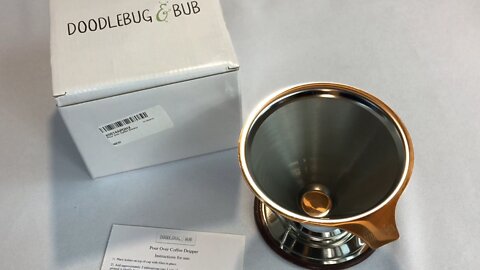 Pour Over Hand Drip Coffee Brewer Review
