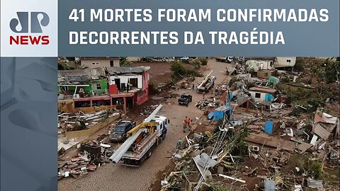 46 pessoas seguem desaparecidas no RS após passagem de ciclone