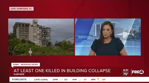 1 dead, 10 injured after Miami-area condo partially collapses