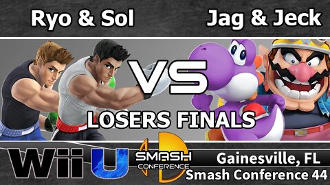 MVG|Ryo & MVG|Sol vs. Jag & Jeck - SSB4 Teams Losers Finals - SC44