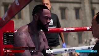 Undisputed Boxing Online Unranked Gameplay Deontay Wilder vs Tyson Fury (Big Daddy Update)