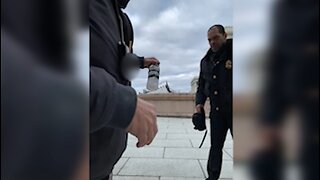 Exclusive NEW J6 footage: DC cop claims to work undercover as Antifa