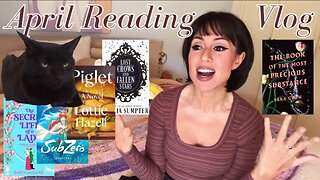 food porn, fluid porn, first-timers & more | april reading vlog | 5 books