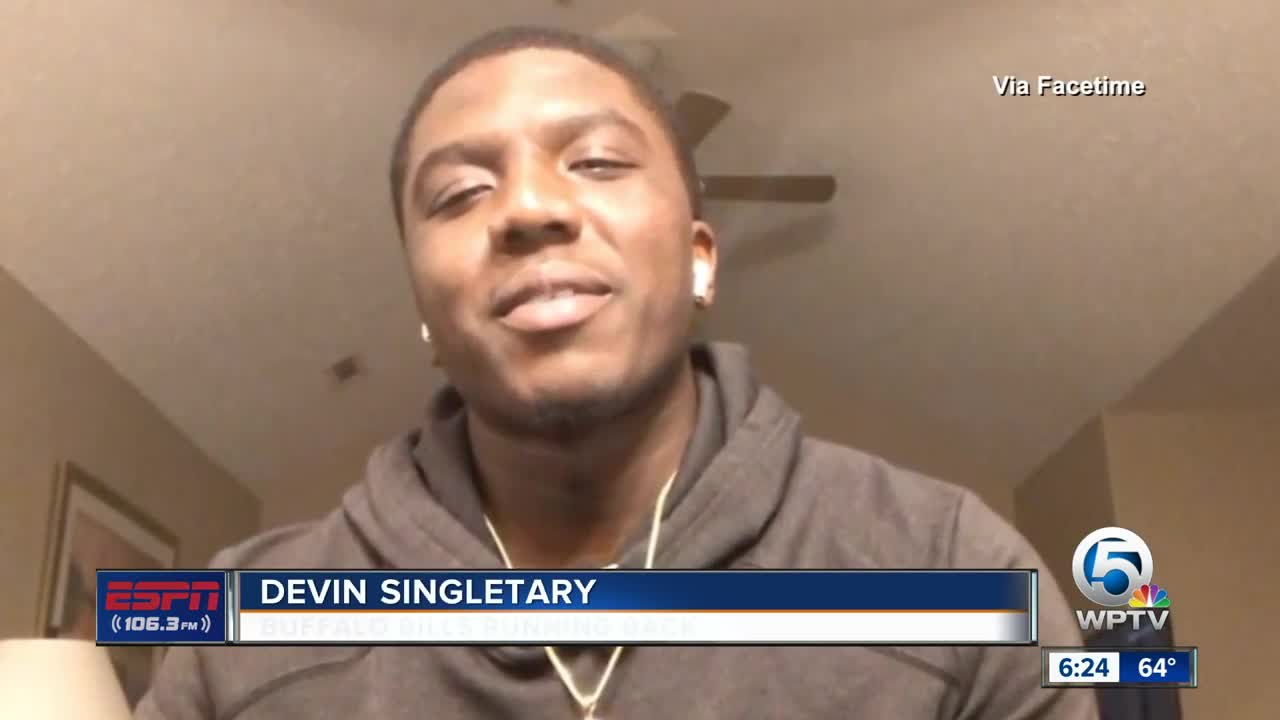 Devin Singletary, family excited for South Florida homecoming