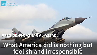 Syrian Dictator Bashar al-Assad Condemns U.S. Strike On Syrian Air Base