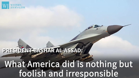 Syrian Dictator Bashar al-Assad Condemns U.S. Strike On Syrian Air Base