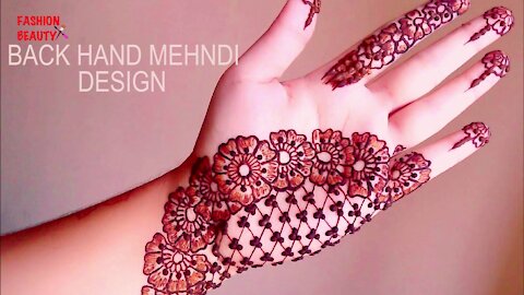 Back hand Mehndi